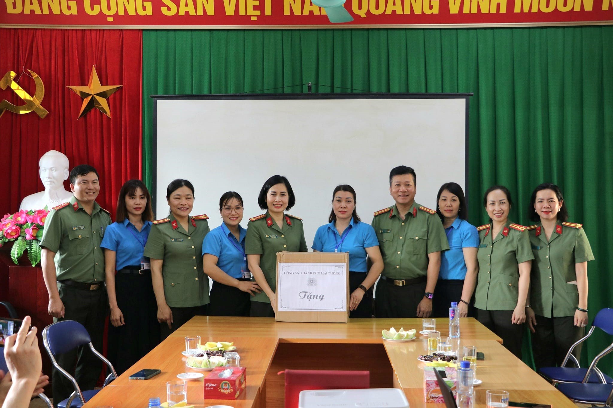 Công an tỉnh Điện Biên gửi thư cảm ơn  Công an thành phố Hải Phòng